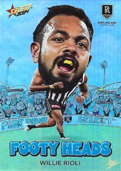 2024 Select AFL Footy Stars - Footy Heads #FH64 Willie Rioli Front